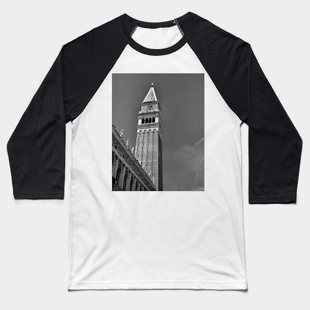 Campanile di San Marco, Venice Baseball T-Shirt by rodneyj46